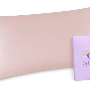 Silk Body Pillowcase 20x54 Light Pink Hair Care